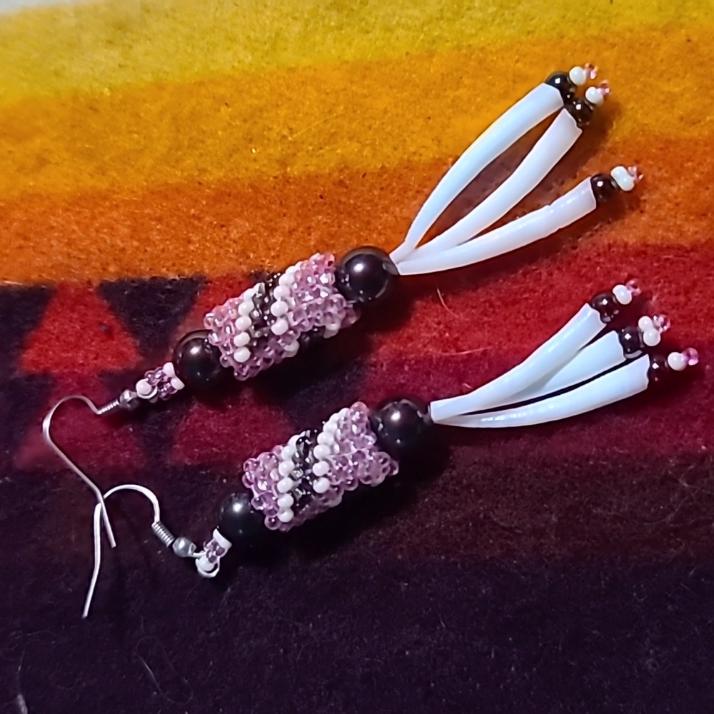 Beautiful beaded earrings!